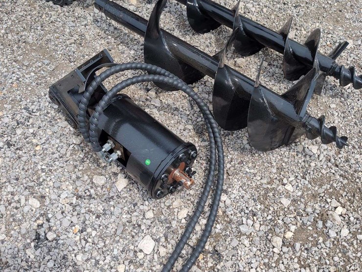 i-ranch-mini-excavator-auger-drive-and-bits-image-1