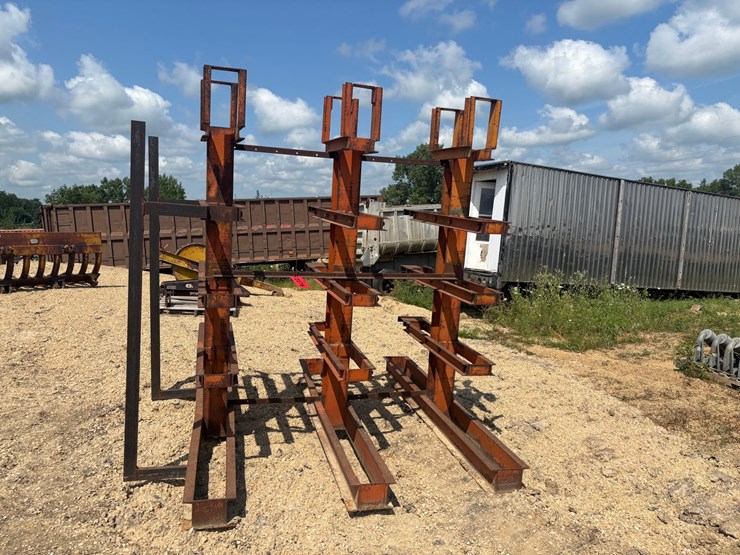 #2278-•-homemade-steel-storage-rack-image-1