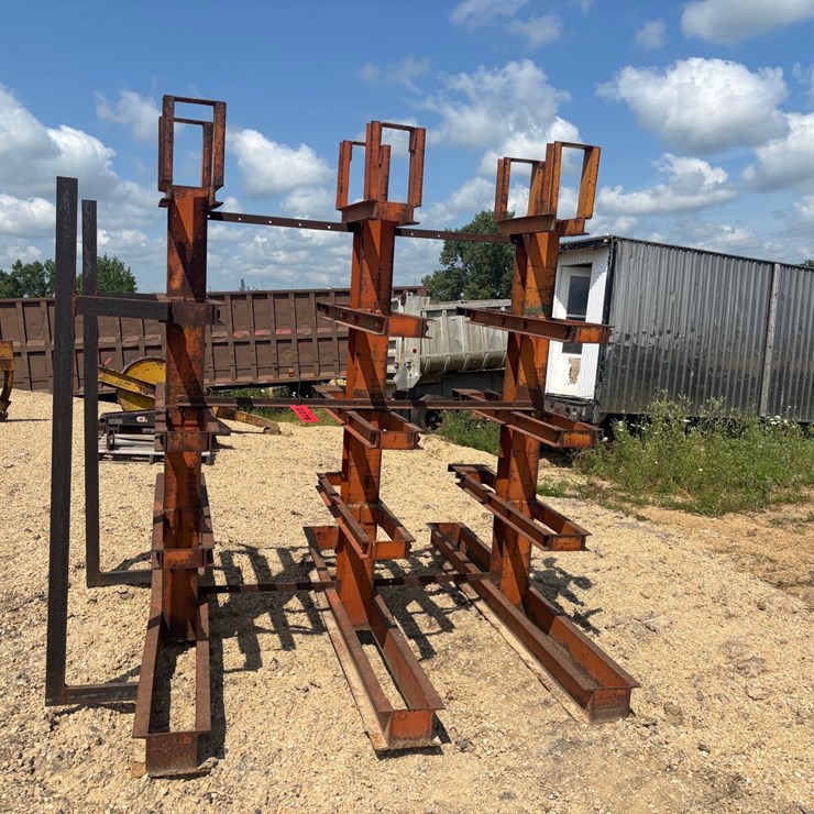 #2278 • Homemade Steel Storage Rack