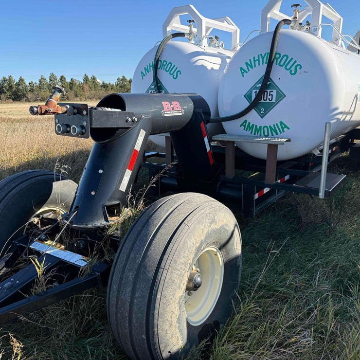 2021 B&B Double Anhydrous Tank Trailer