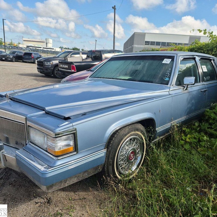 Non-Operable 1991 Cadillac Brougham