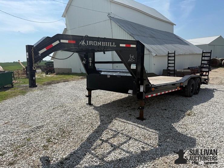 2022-norstar-ironbull-22'-t/a-gooseneck-equipment-trailer-image-1