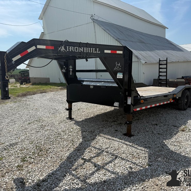 2022 Norstar Ironbull 22' T/A Gooseneck Equipment Trailer
