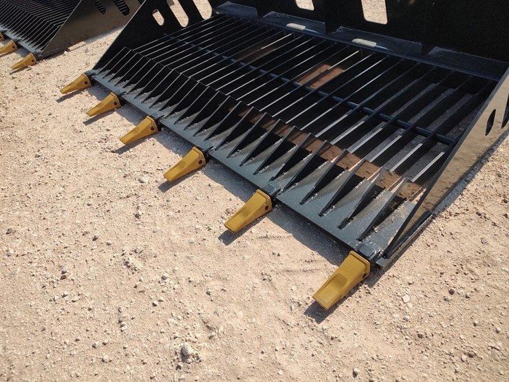 wolverine-rsb72-72"-skid-steer-skeleton-rock-bucket-w/teeth-image-9