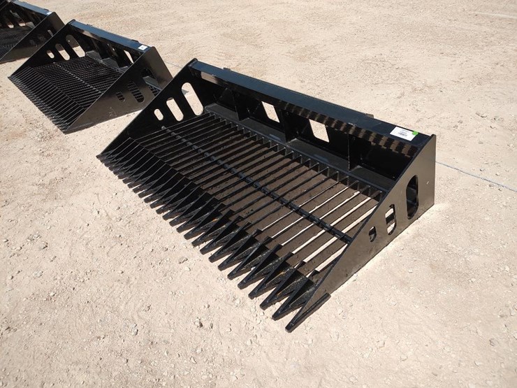 wolverine-sb72-72"-skid-steer-skeleton-rock-bucket-image-1