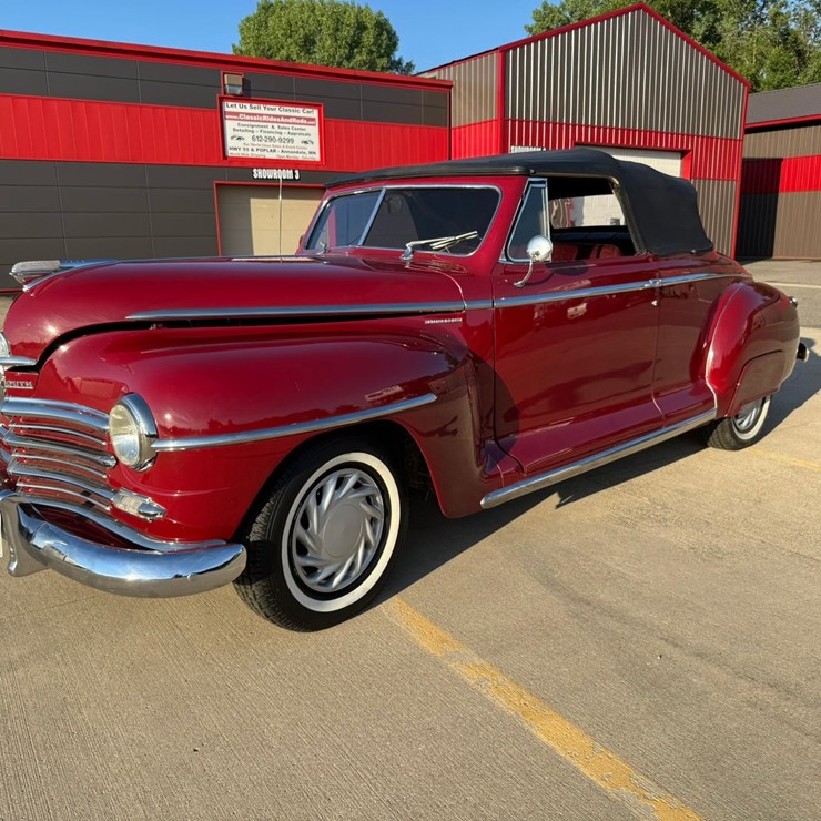 #1880 • 1947 Plymouth Deluxe Convertible