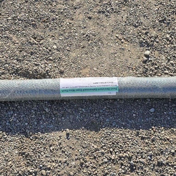RUST-RESISTANT GALVANIZED STEEL WIRE MESH