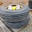 #6034-•-(2)-firestone-fs-507-plus-radial-11r22.5-tires-w/rims-image-1