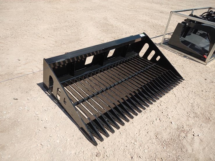 wolverine-sb66-67"-skid-steer-skeleton-rock-bucket-image-7