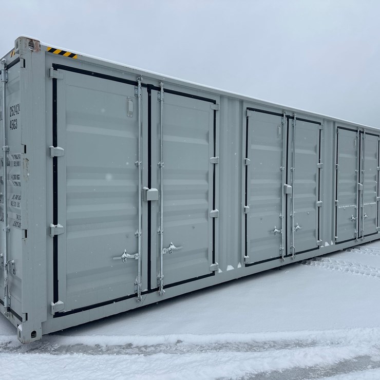 #5004 • 40' (5) Door One Trip Shipping Container