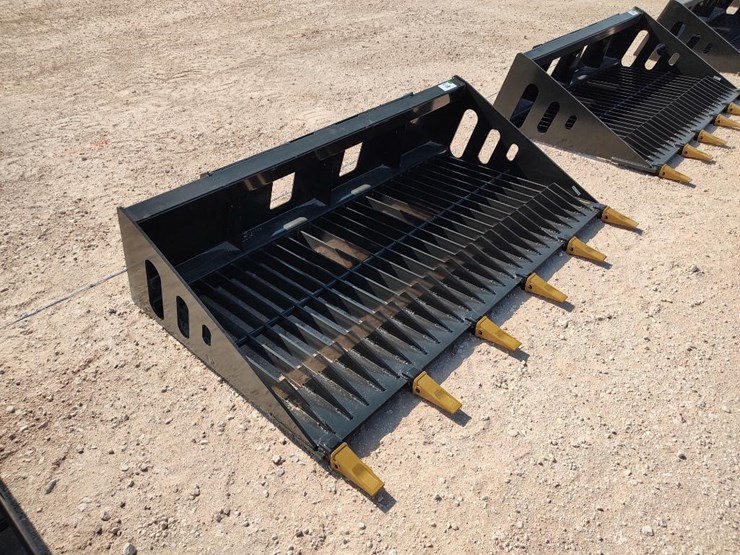 wolverine-rsb72-72"-skid-steer-skeleton-rock-bucket-w/teeth-image-7