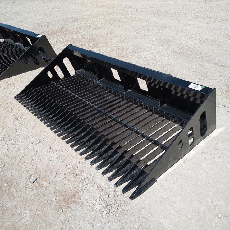 Wolverine SB78 78" Skid Steer Skeleton Rock Bucket