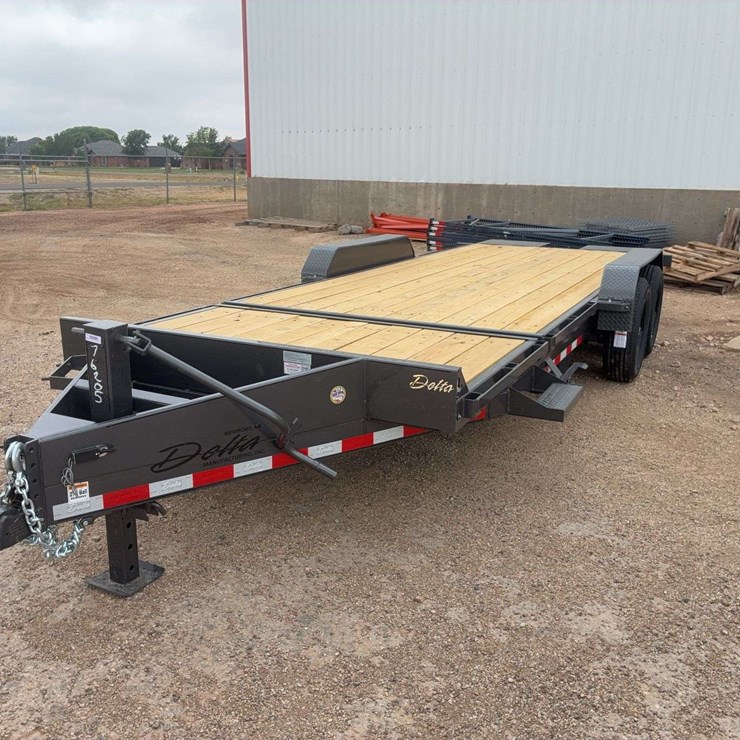2026 Delta Manufacturing, Inc. Flatbed Trailer