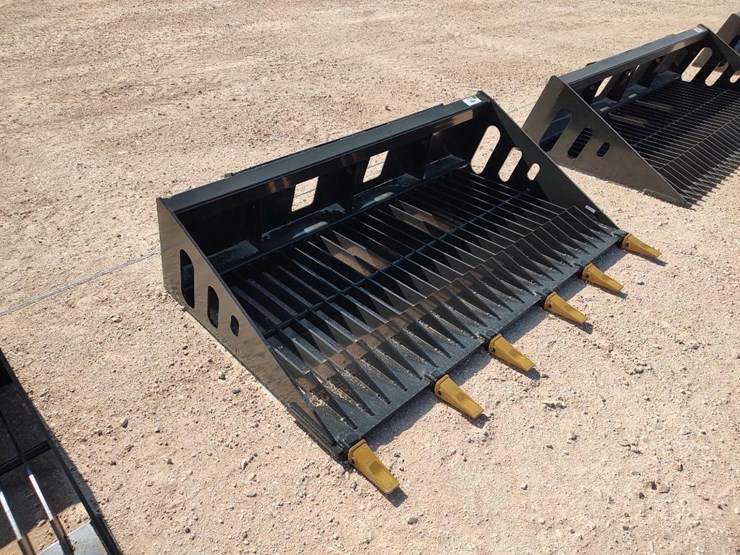 wolverine-rsb66-68"-skid-steer-skeleton-rock-bucket-w/teeth-image-7