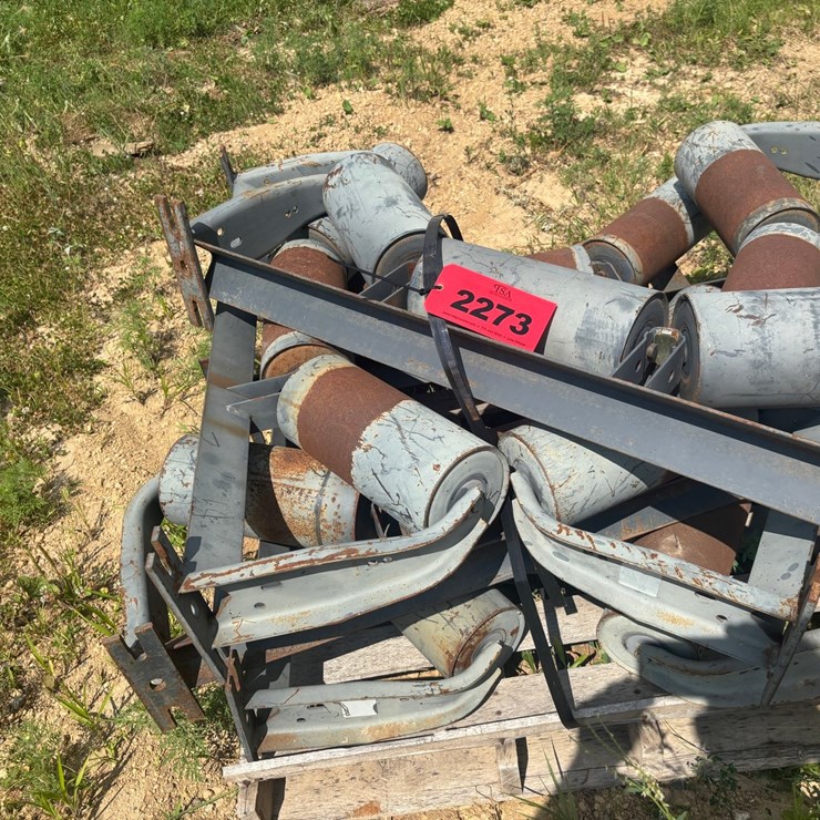 #2273 • (6) 36" Belt Idlers