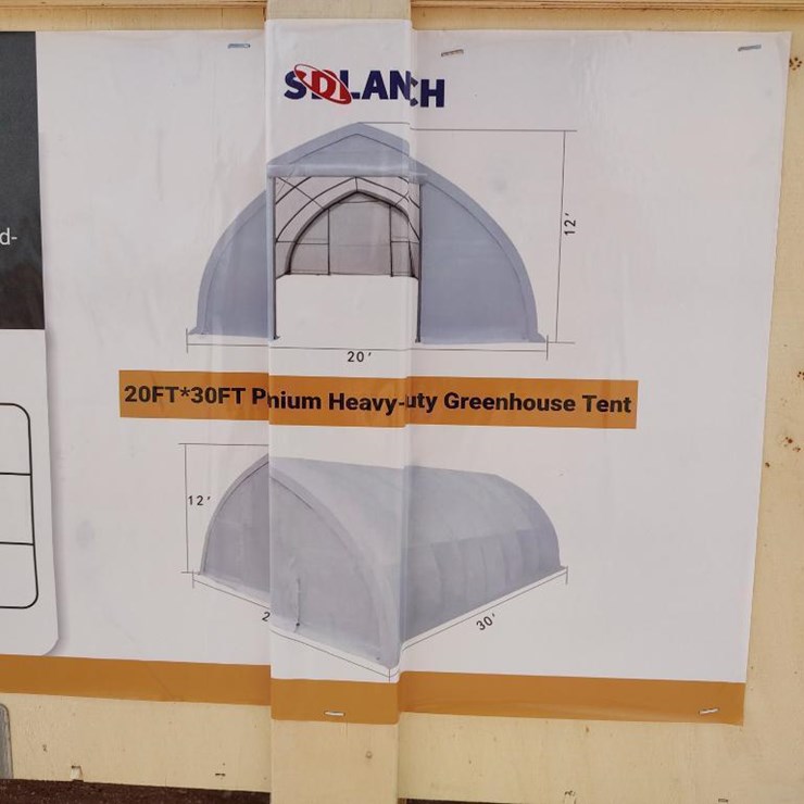SD Lanch SDL203GT 20ftx 30ft Heavy Duty Green House Tent