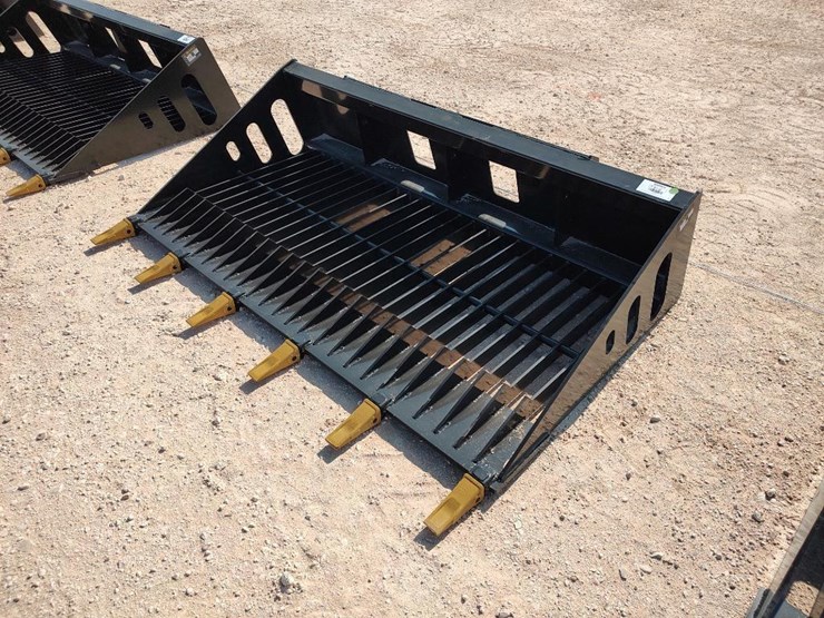 wolverine-rsb72-72"-skid-steer-skeleton-rock-bucket-w/teeth-image-1