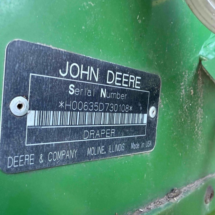 2009 JOHN DEERE 635D