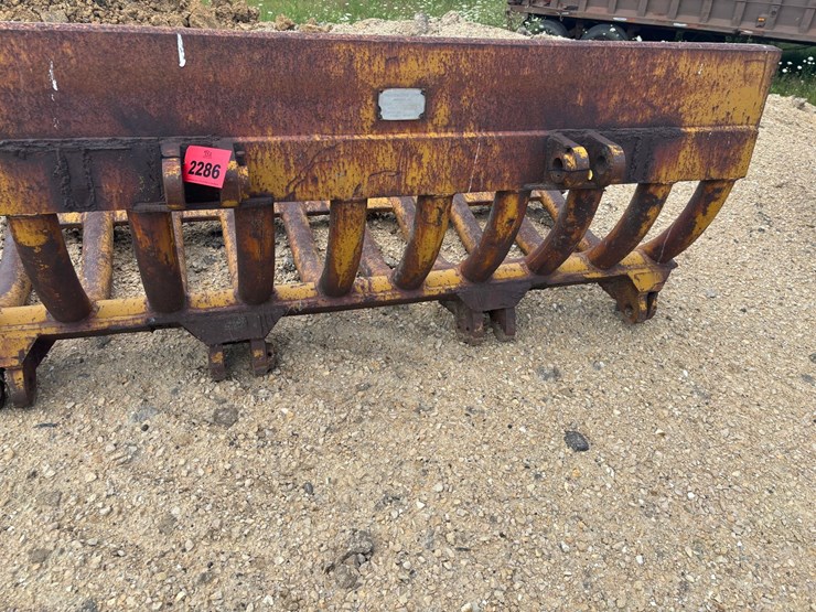 #2289-•-tractor-motor-corp-10098-8'-dozer-mounted-root-rake-image-3