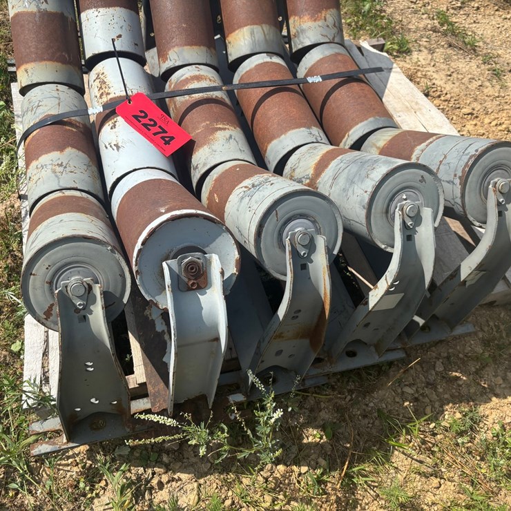 #2274 • (5) 36" Belt Idlers