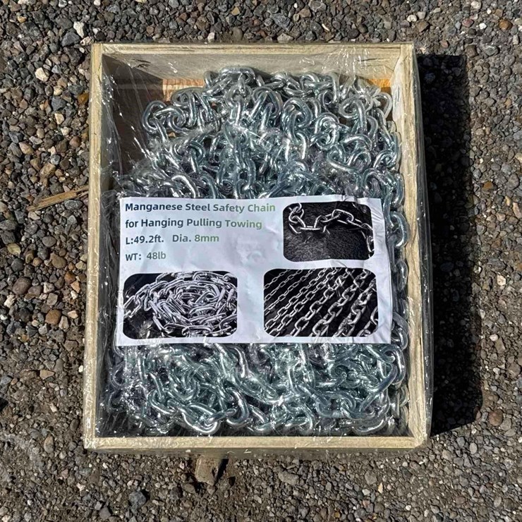 MANGANESE STEEL SAFETY CHAIN