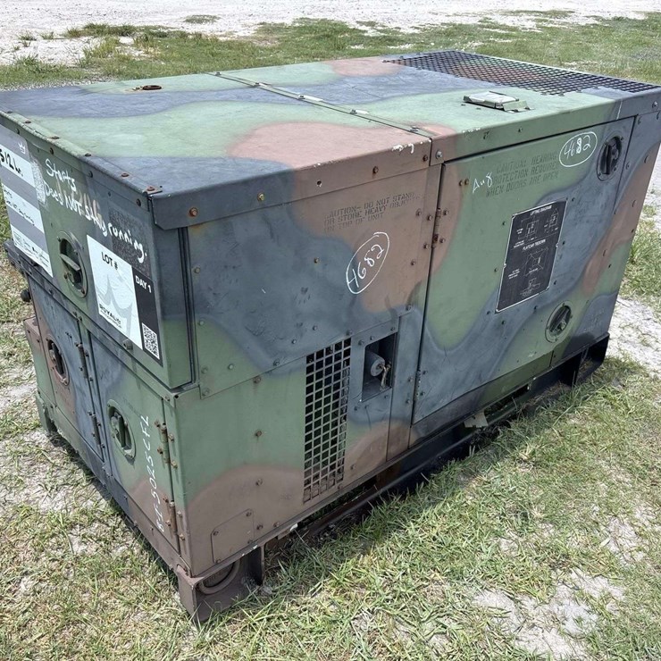 1995 Military MEP-813A 10kW Standby Diesel Generator