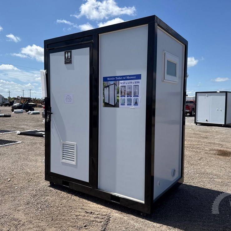 MOBILE TOILET WITH SHOWER