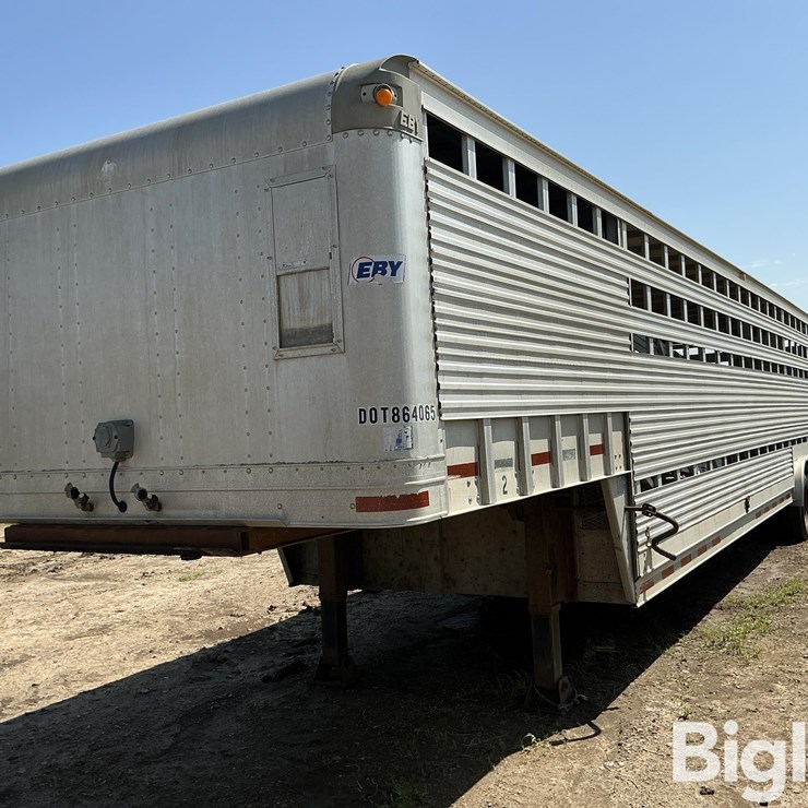 1996 EBY LIVESTOCK TRAILER