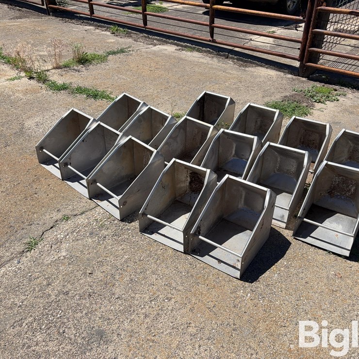 12” Stainless Steel Hog Feeders