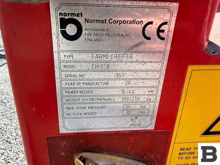 2002-normet-corporation-ch170-farmi-chipper-image-8