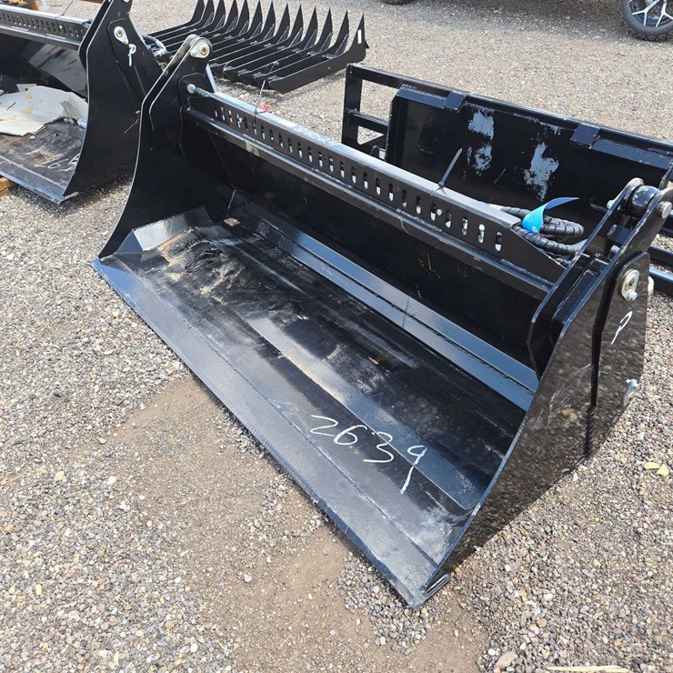 2026 GIYI Skid Steer Quick Attach (72") 4-In 1 Bucket