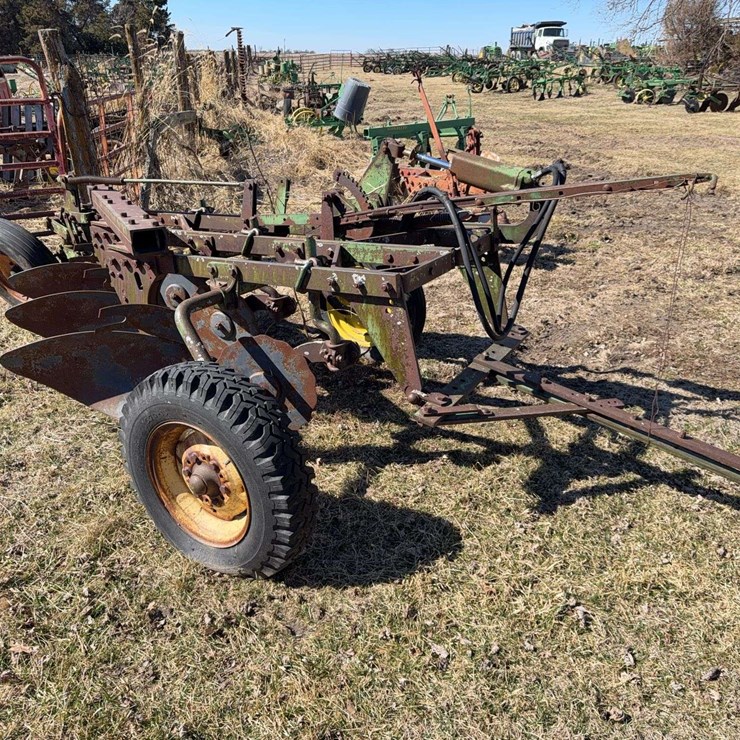 John Deere Pull Type Three Bottom Plow