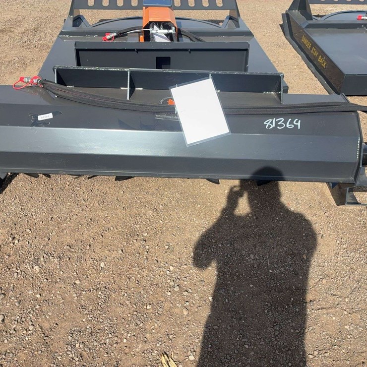 72" Skid Steer Tiller Attachment
