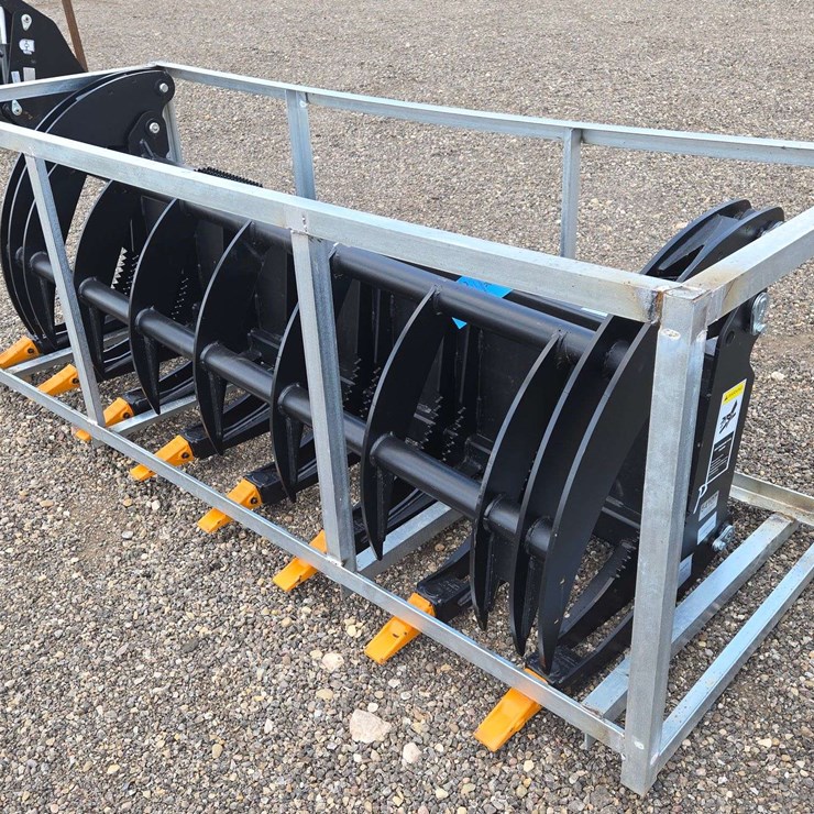 2025 Skid Steer Quick Attach Grapple