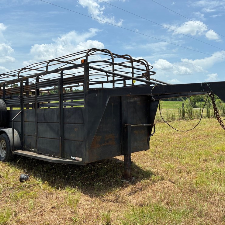 #20245 • 16ft stock trailer