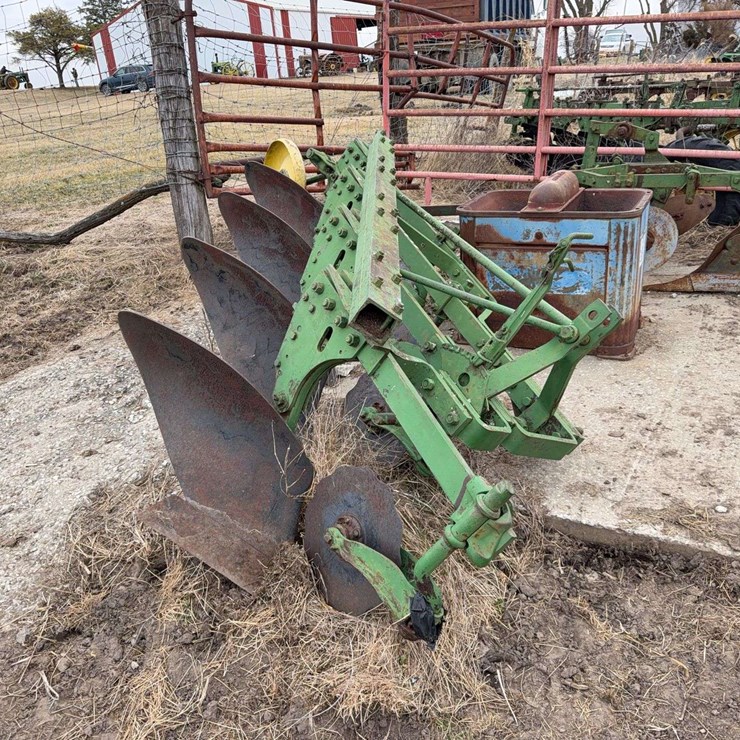 John Deere Three Point Four Bottom Plow