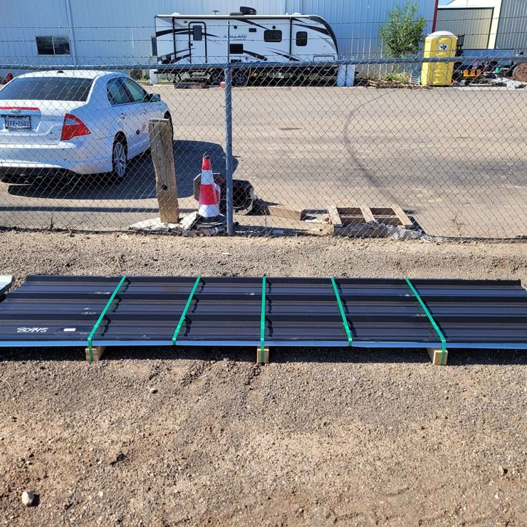 26 Gauge Mixed Coated R Panels 12 Ft Long 36 In Coverage