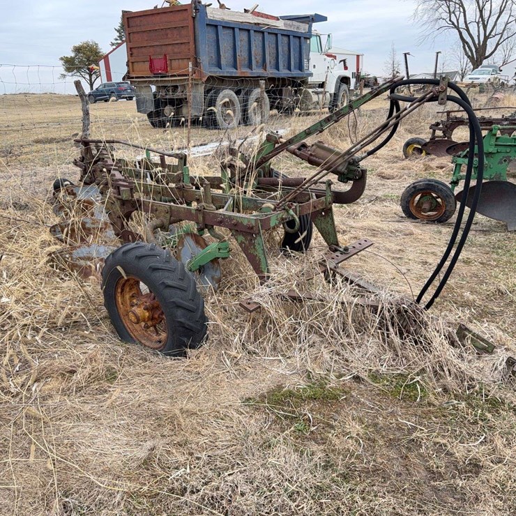 John Deere Pull Type Four Bottom Plow