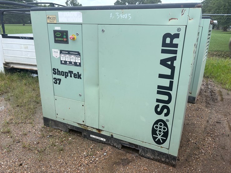 #39083-•-sullair-screw-air-compressor-|-for-parts/repairs-image-1