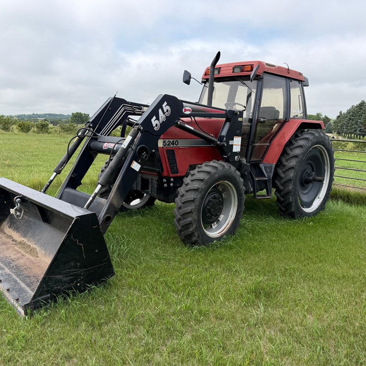 Case 5240 MFWD Tractor with Loader