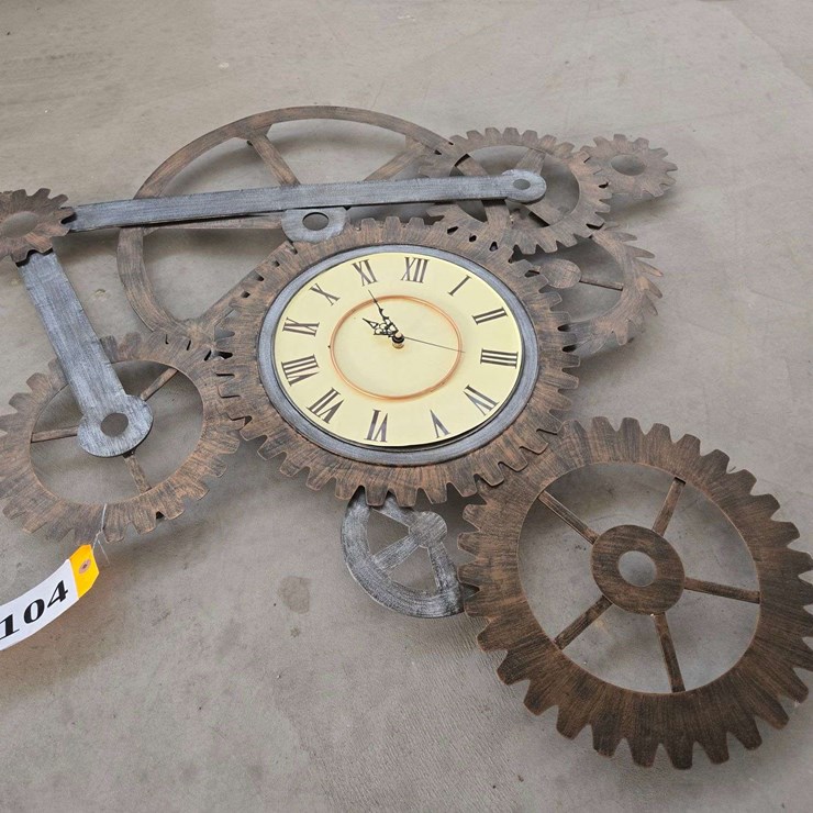 Decorative Metal Wall Clock