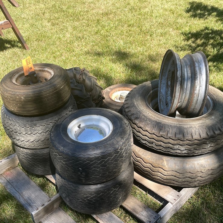 #2194 • Pallet of Various Tires and RIms