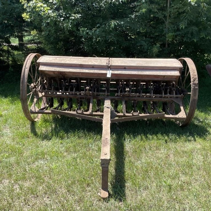 8' McCormick Deering Steel Wheel Grain Drill