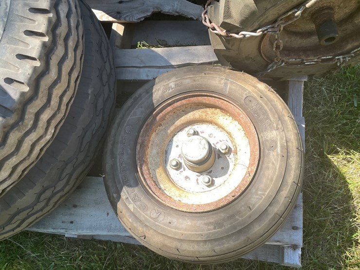 #2194-•-pallet-of-various-tires-and-rims-image-4