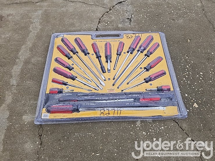 unused-20-piece-professional-sears-type-screwdriver-set-image-2