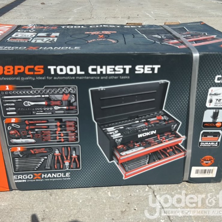 Unused Wokin 98 Piece Tool Chest