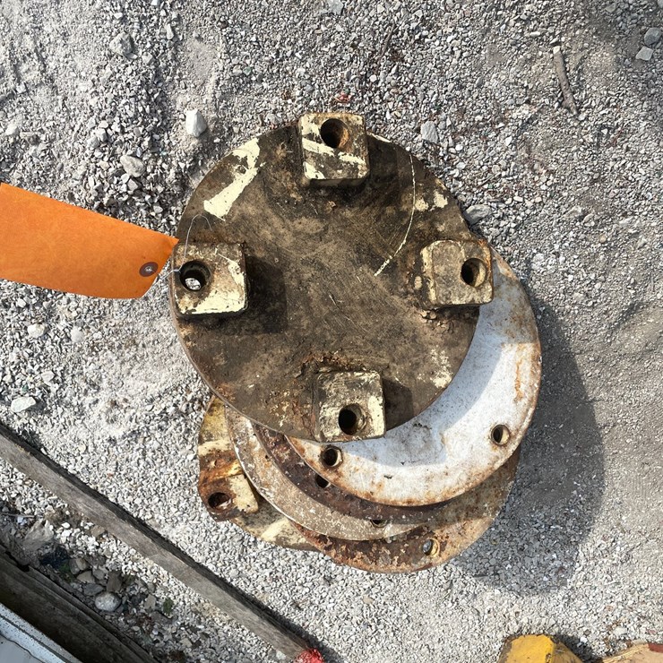 #2129 • (6) Garden Tractor Wheel Weights