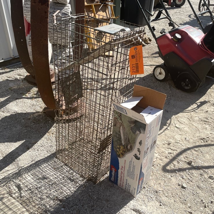 #2131 • (2) Live Animal Traps