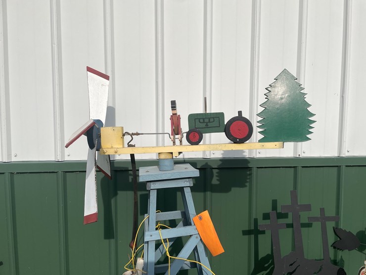 #2147-•-shop-made-wooden-decorative-windmill-image-3