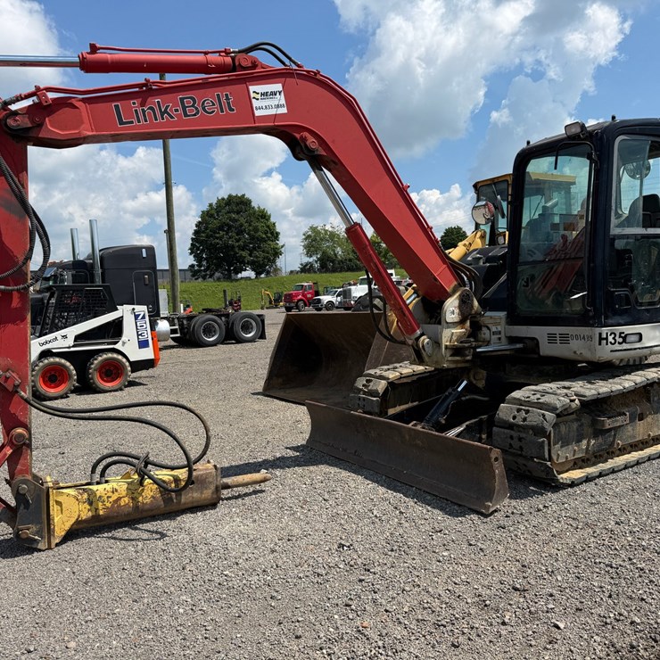 #9 • LINK BELT 80 X 3 SPIN ACE EXCAVATOR